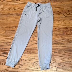 Under Armour Youth Light Gray Sweatpants